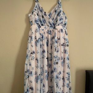 Motherhood Maternity Maxi Floral Dress NWT